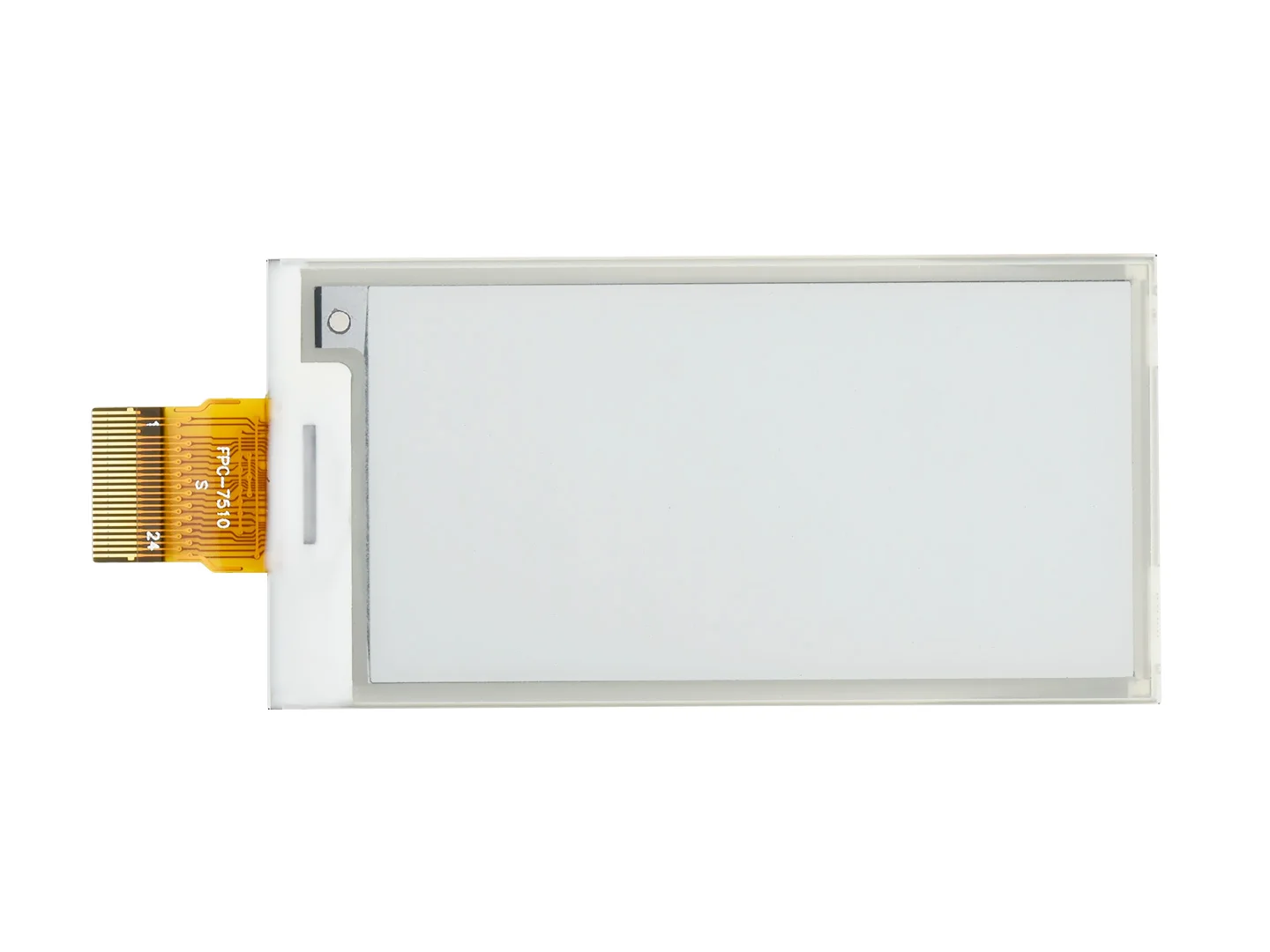 2.66inch E-Paper E-Ink Raw Display, 296×152 Pixels, Black / White Dual-Color, SPI Interface, Without PCB