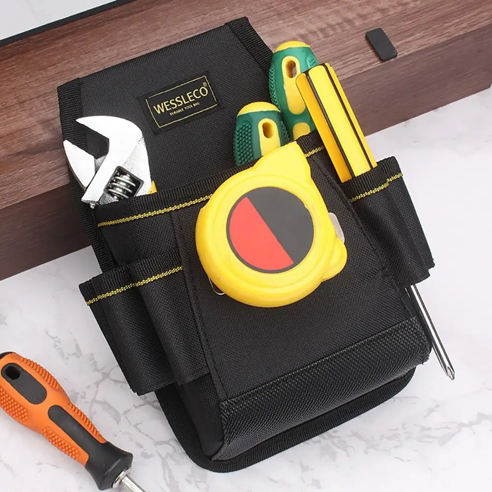 Canvas Tool Bags Multi-functional Waterproof Large Capacity Tool Pouch Durable Tools Organizer
