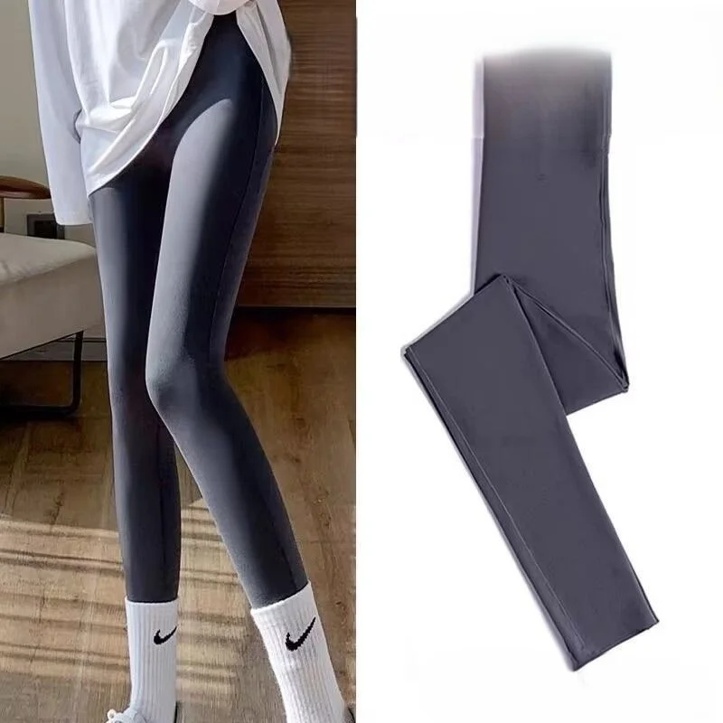 Yoga Pants Plus Women Irregular Punk Hollowed Out Beige All Match Push Up Butt Lifting Bell Bottoms Spliced Lightweight Neutral