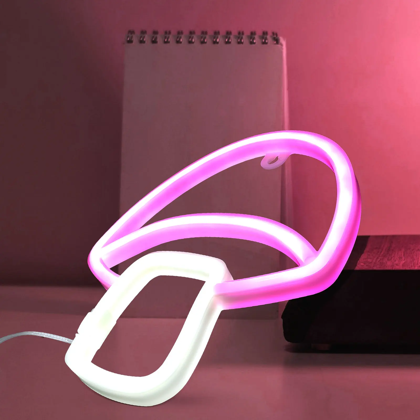 Mushroom LED Neon Sign Night Light – USB Powered Wall Decor for Bedroom, Living Room, Bar
