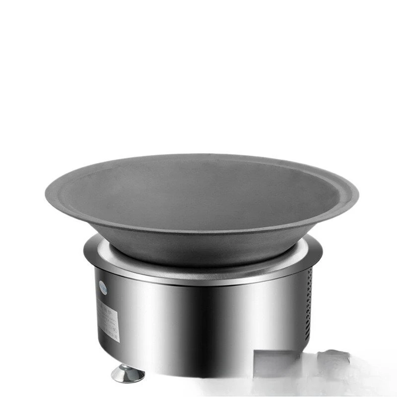 Round concave embedded stove Yangzhuang ground pot chicken pot stew commercial electromagnetic stove