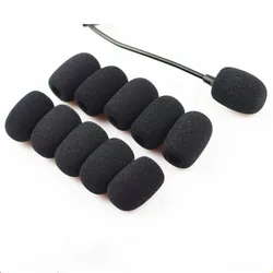 30*22*8mm Foam Headset Replacement Microphone Sponge Covers Telephone Headset Mic Microphone windshield Microphone Accessories