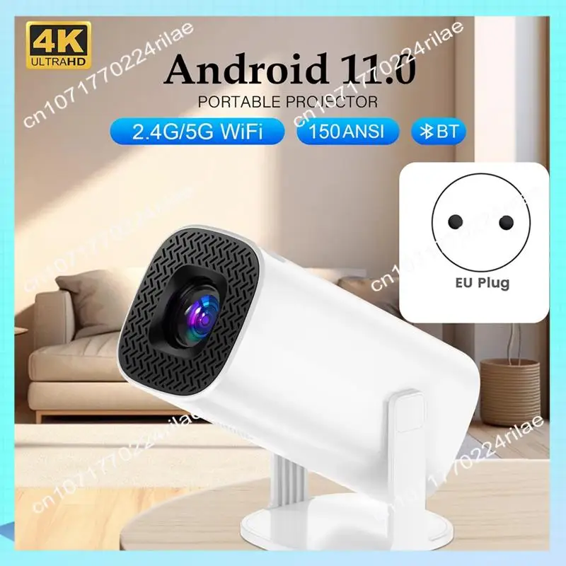 A17Z P30 Smart Projector Wifi 6 Android 11 Home Beamer Support 4K Decoding For Home Theater Video Proyector 150 Ansi Durable EU