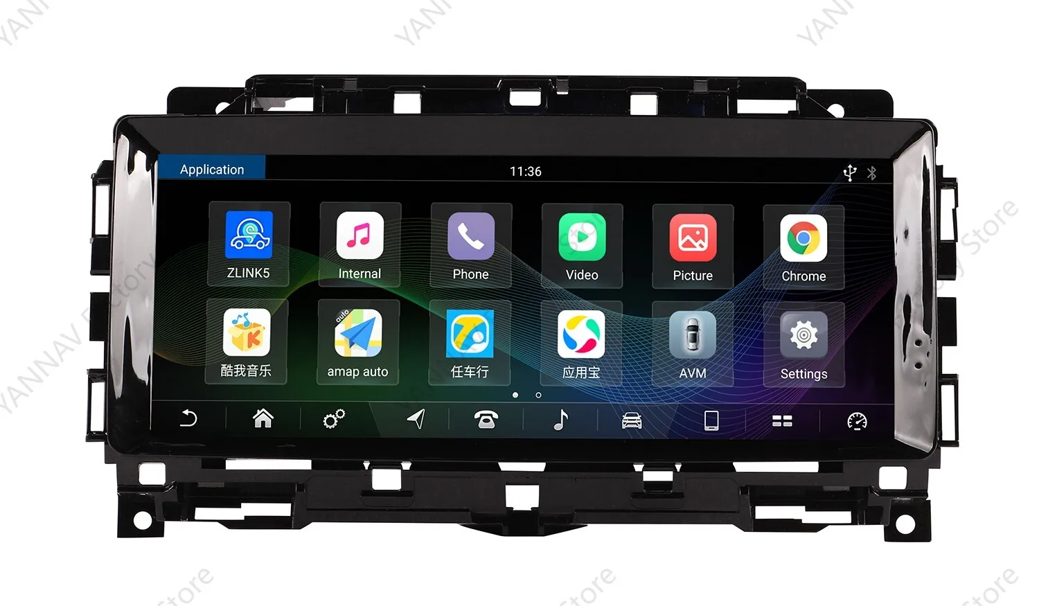 

For JAGUAR F-PACE 2016-2019 Android 14 DVD Player Carplay GPS Navigation Car Stereo Radio Multimedia Player Auto Audio Headunit