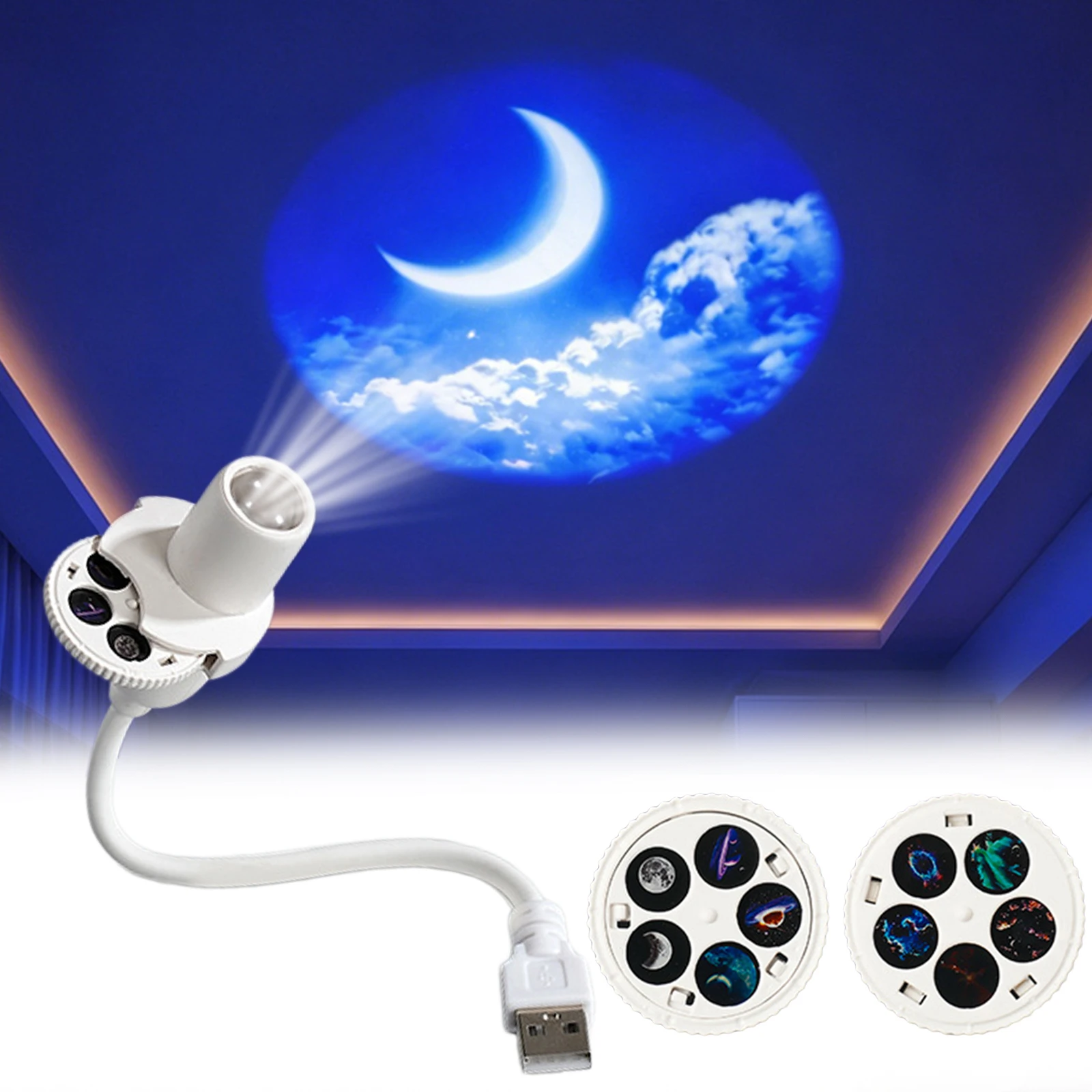 Proyector de Luz USB Flexible - Ambient Lighting Decor For Room reseña y precio