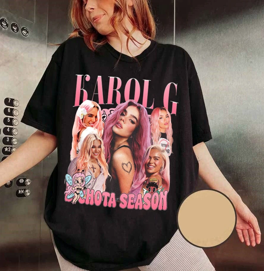 Karol G Bichota Season Tour, Karol G Tshirt, Manana Sera Bonito Shirt, Karol G Graphic Gift Fan,Gift for Men Women Unisex Shirt
