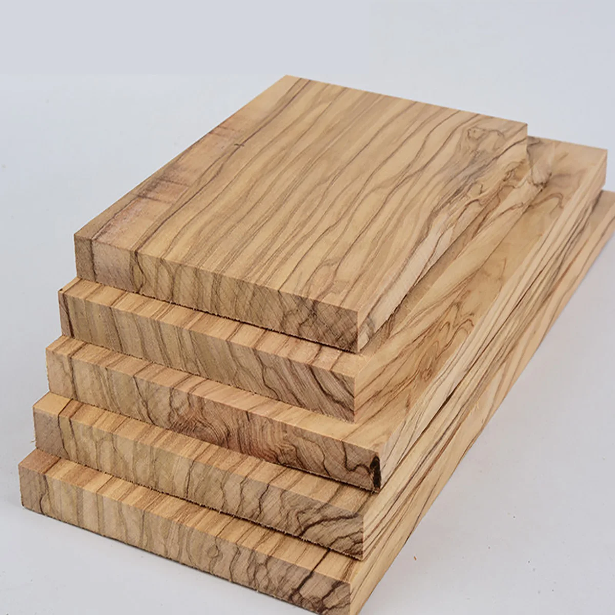 Olive Wood Knife Handle Material Solid Wood Scale Blank DIY Carving Craft Timber Bar Natural Hardwood Block