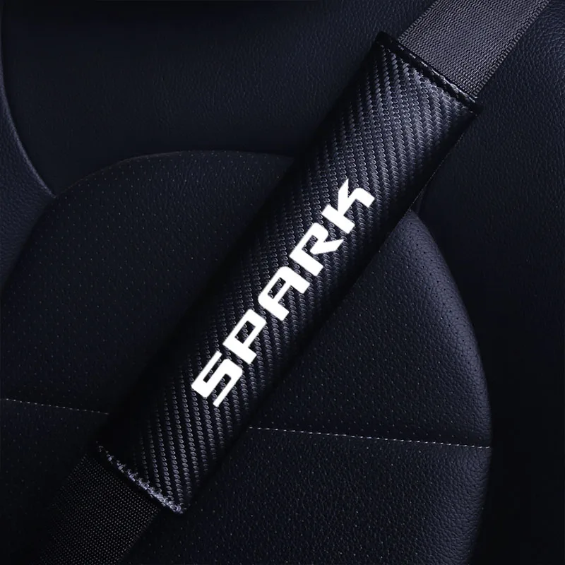 Safety Belt Shoulder Cover Breathable Protection Shoulder Strap Pad for Chevrolet Spark Car Accessories Seat Belt Padding Pad