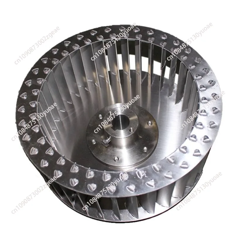 Single imported wind turbine aluminum fan impeller forward centrifugal ventilation part