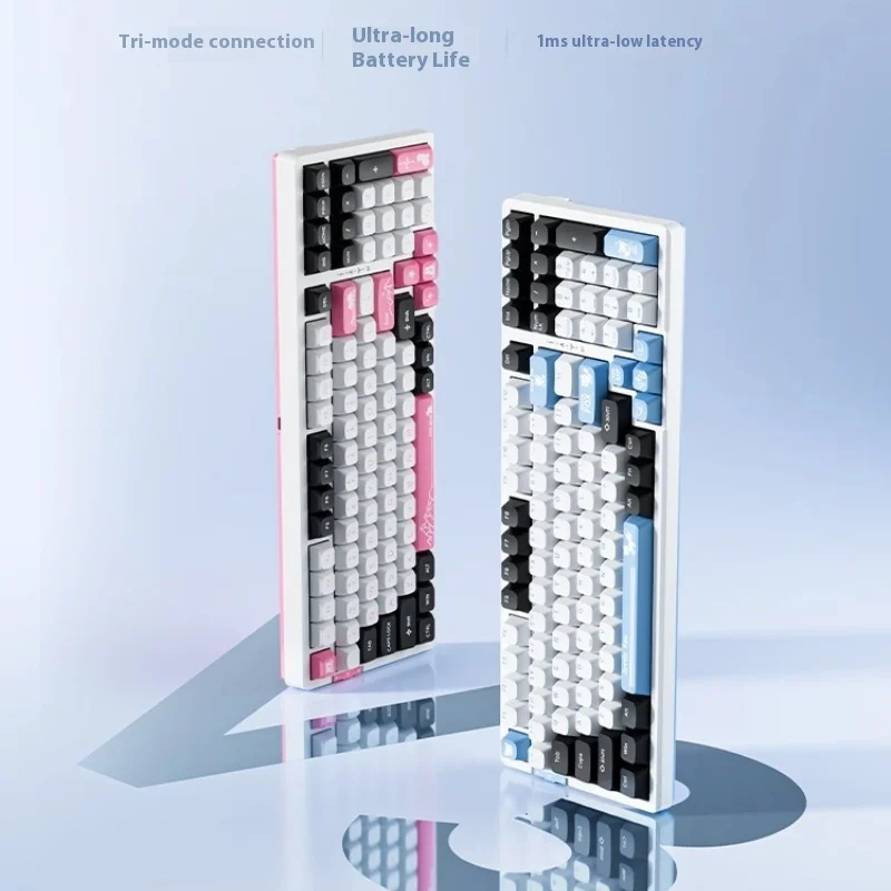 

Vgn V98prov3 Polar Fox Three Mode Hot Swap Wireless Customizable Gaming Mechanical Keyboard Computer Office Equipment Peripheral