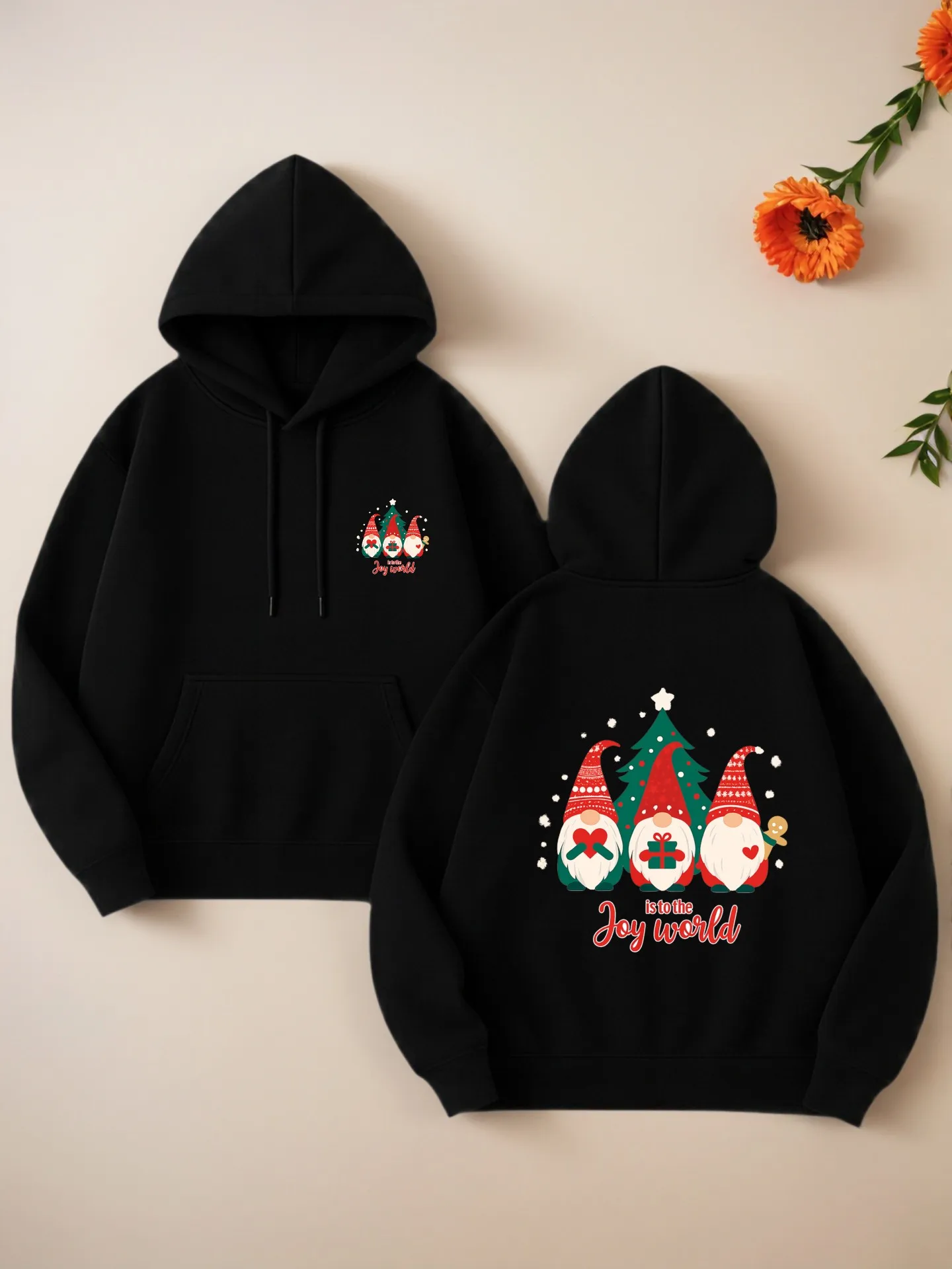 

Graphic Hoodie Women, Cute Print, Cozy Style, Fleece Lined, Casual Everyday Wear, For Teens