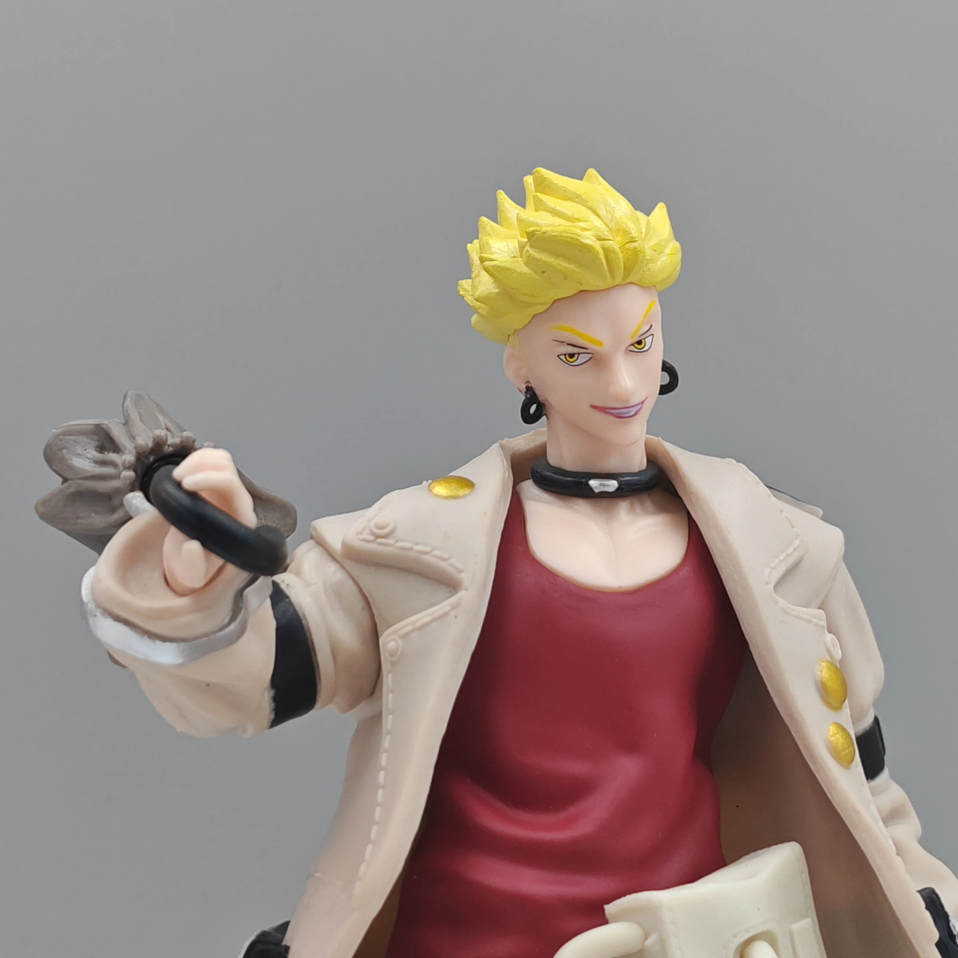 

GACHIAKUTA Collect Anime Figures Enjin Figures Windbreaker & Umbrella Doll 22cm Model Decor Action Figure Toys for Kid Christmas