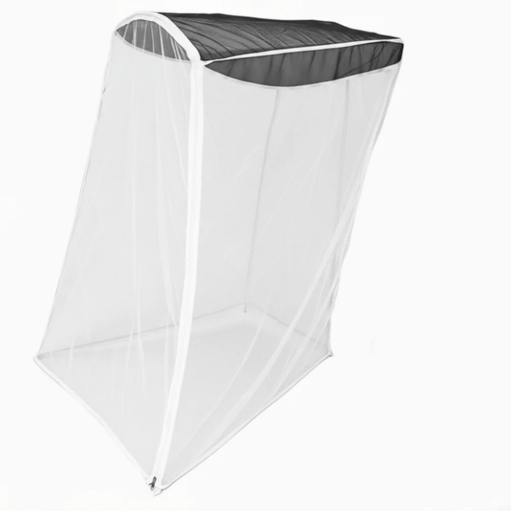 

Hiking Zipper Opening Mosquito Net Cover Foldable Design Compact Size Bug Mesh Tent Insect Proof Mosquito Net Camping