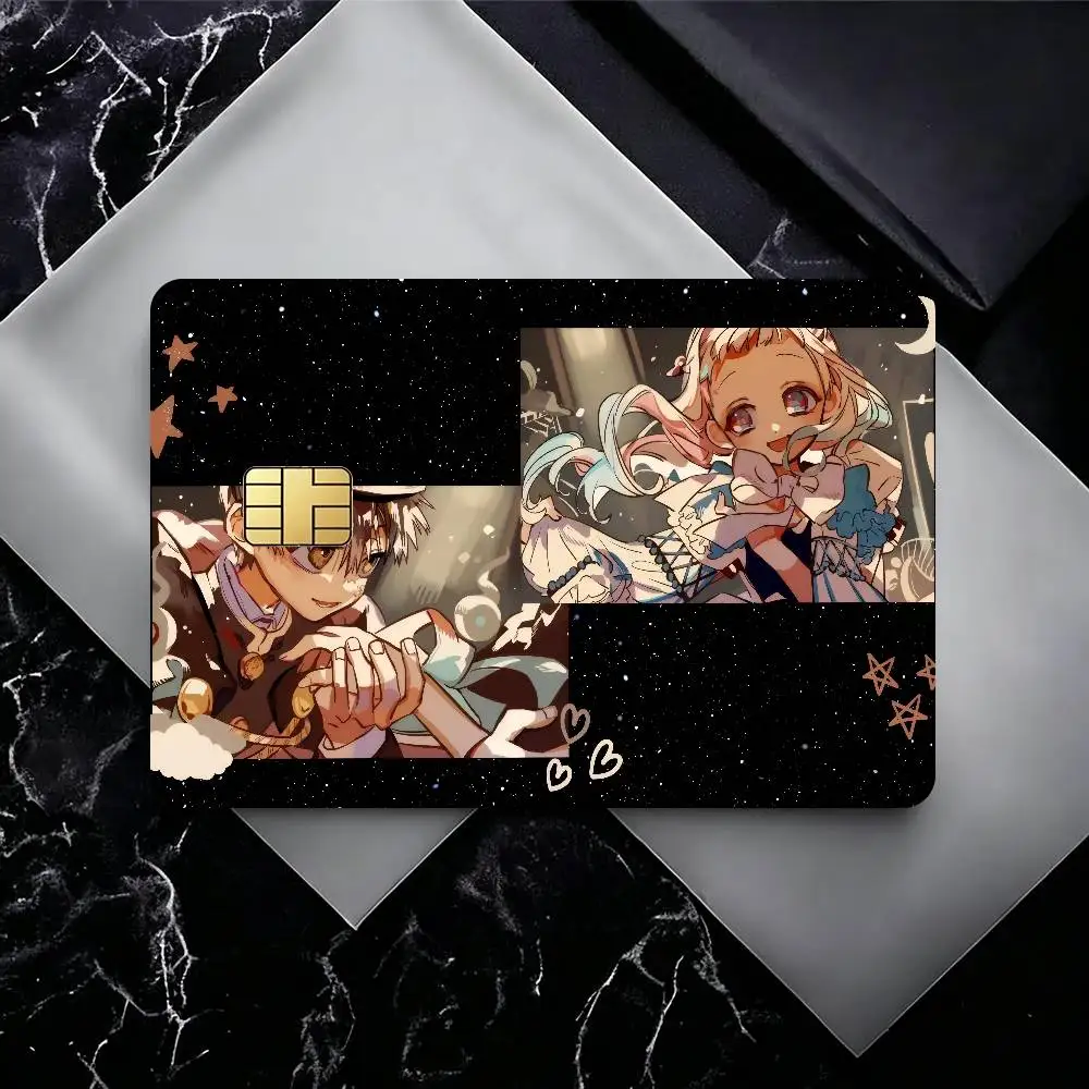 Toilet-bound Hanako-kun Poster   Anime Credit Card Skin Stickers For Bank Card Bus Metro Card Sticker Waterproof Women