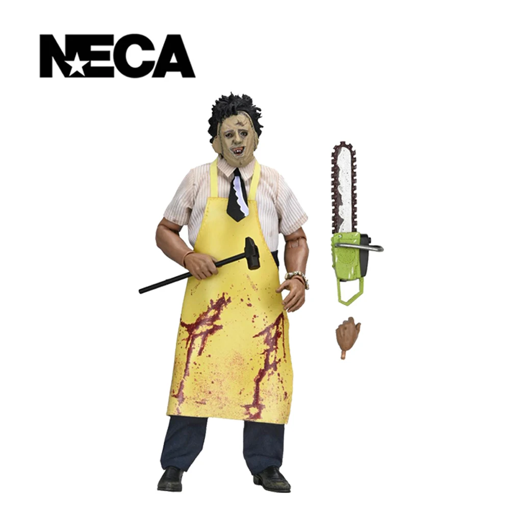 

NECA Texas Chainsaw Massacre - Leatherface 8" Clothed Action Figure Model Doll Garage Kit