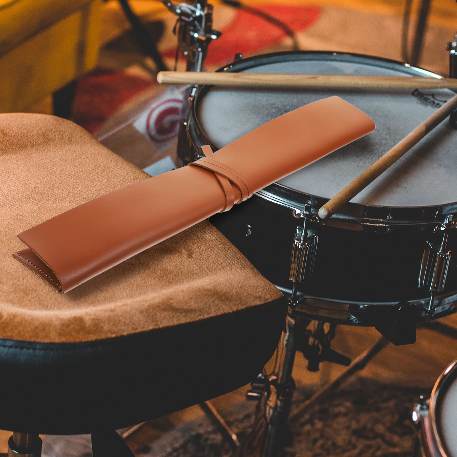 

Drum Stick Storage Bag Accessories Case for Drumsticks Cymbal Stand Holder Sticking Clamp