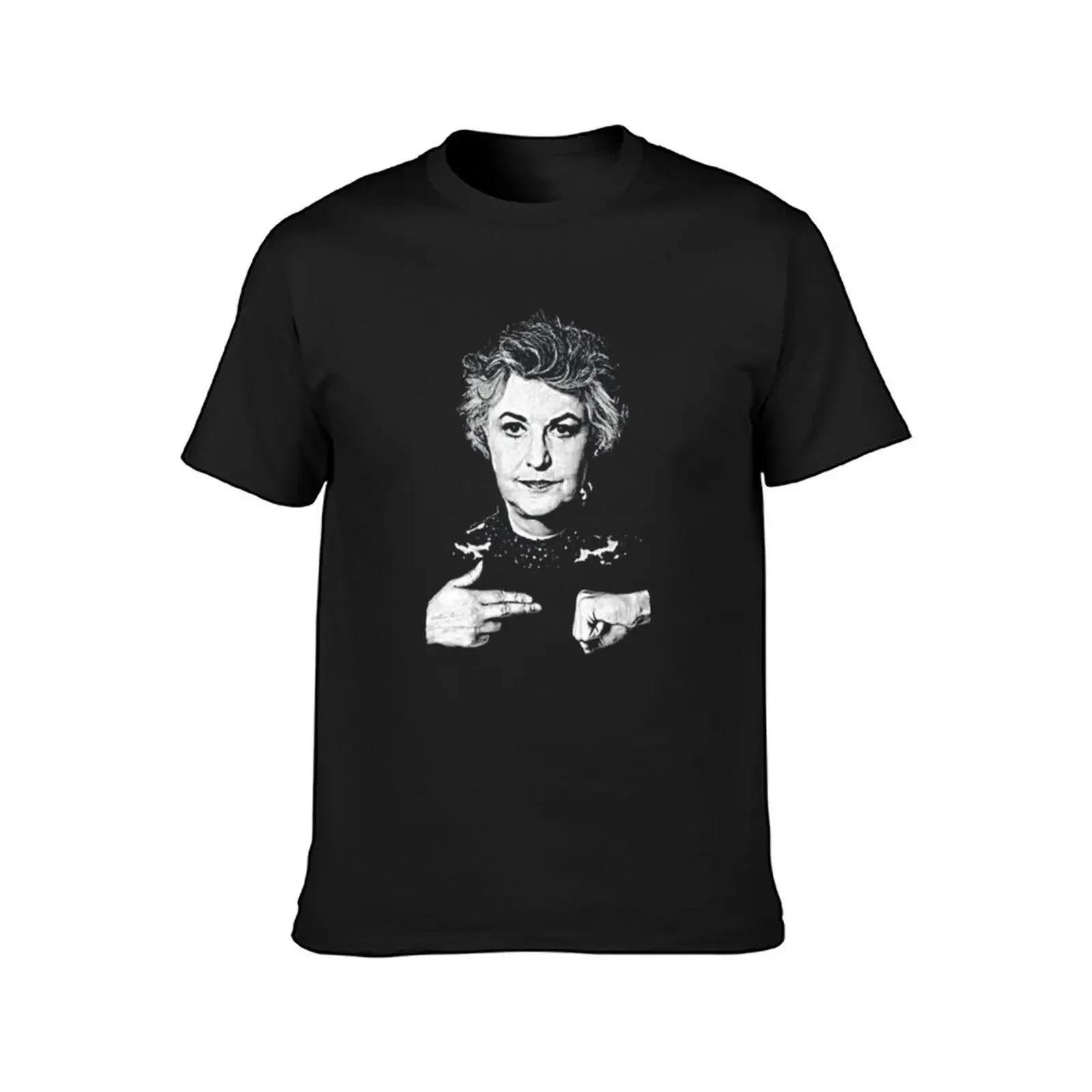 Dorothy Zbornak Run The Jewels Bea Arthur Tribute The Golden Girls T-Shirt oversizeds for a boy Men's t-shirts