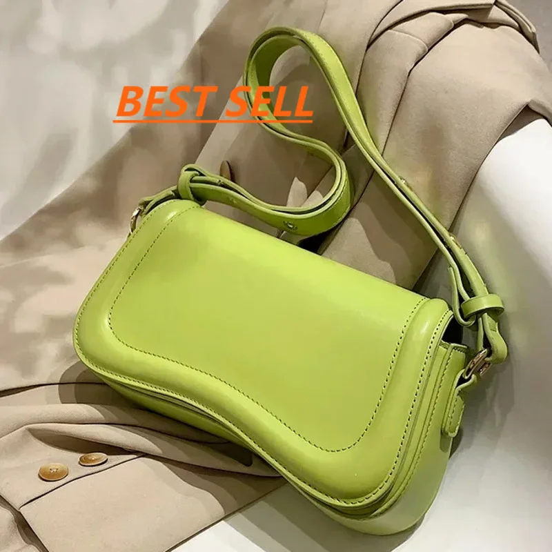 Women's Shoulder Bag Underarm Portable Fashion Luxury High Quality Color Beautiful Crossbody Bags For Girls