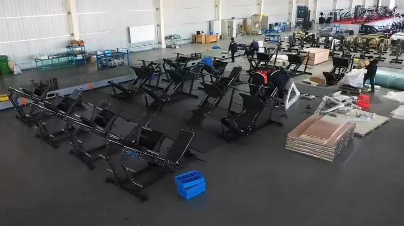 Onboard Fitness Equipment Sits Down Presses Triceps Trainer for Chest Back Shoulder Leg Bodybuilding