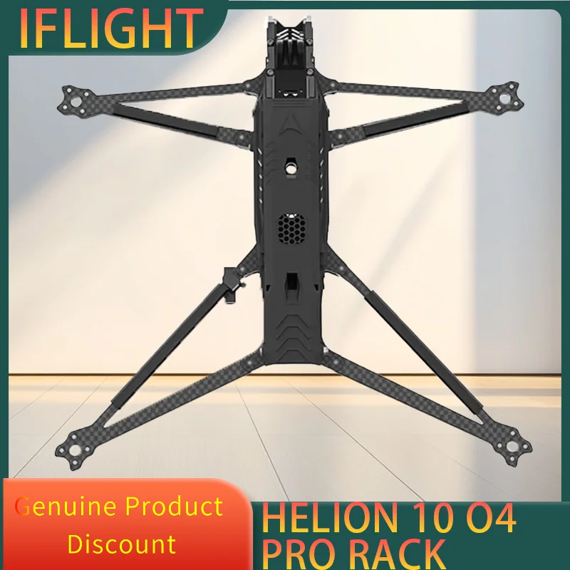 

IFlight Helion 10 10inch O4 Frame Kit 10inch Wheelbase 418mm With 8mm Arm for DJl O4 Air Unit Pro RC FPV Drone