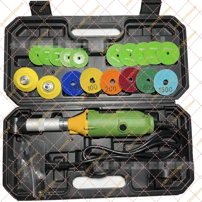 350W 90° Right Angle Electric Polisher Grinder, 110V/220V Elbow Grinding Tool for Jewelry Dental Wood Tile Polishing