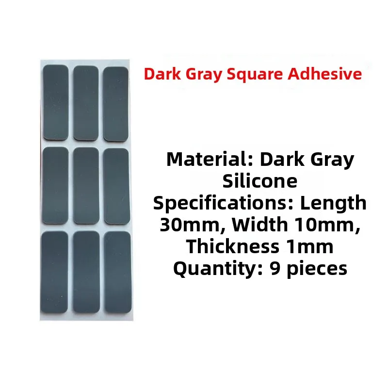 Self-Adhesive Rubber Foot Pad Instrument Shock Absorption Pad Anti-Slip Collision Protection Computer Case Rubber Pad