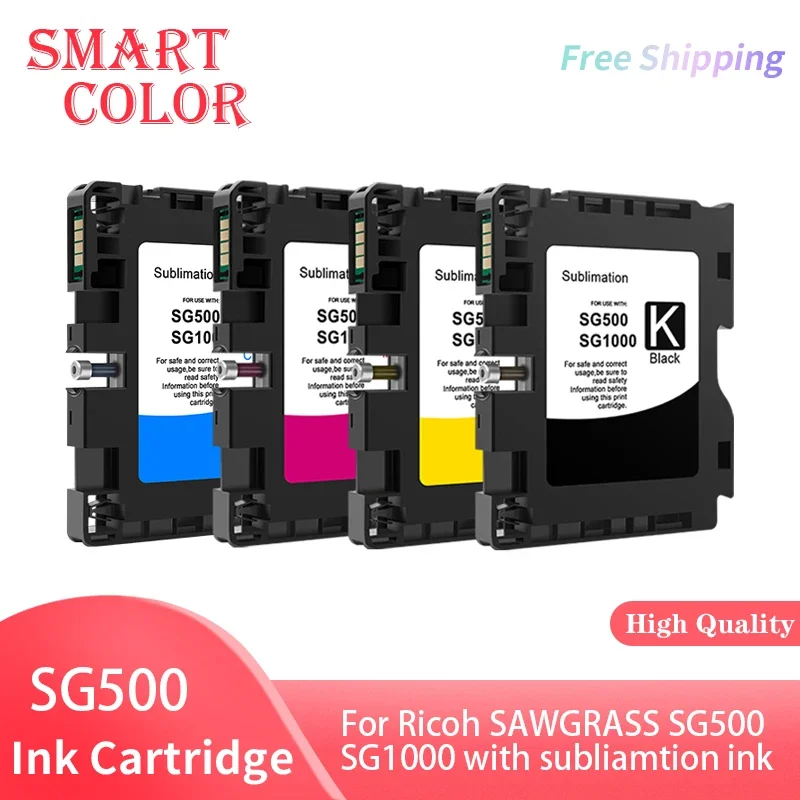 NEW For SAWGRASS SG500 SG1000 Compatible ink cartridge with chip for Ricoh SAWGRASS SG500 SG1000 with subliamtion ink