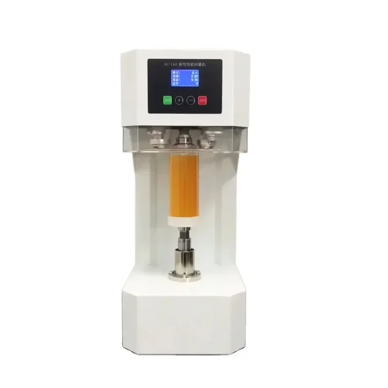  Popular Hot Sell Automatic Portable Plastic PET Aluminum Sealer Seamer Can Closing 202# Lid Sealing Hi
