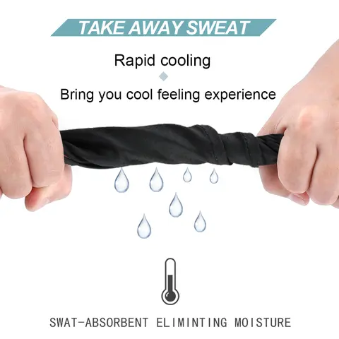 Män Kvinnor Camping Tryck Färg Halsduk Utomhussport Cykel Ridning Pannband Cykel Cykelmask Balaklava Halsvärmare Bandana 8 best sales bandana biker - №7