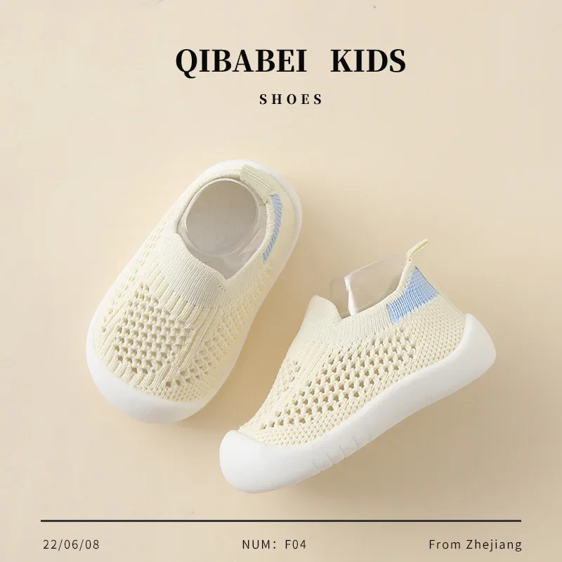 2024 Summer New Baby Soft Sole Non-slip Mesh Breathable Fresh Cute Boys and Girls Comfortable All Match Leisure Toddler Shoes