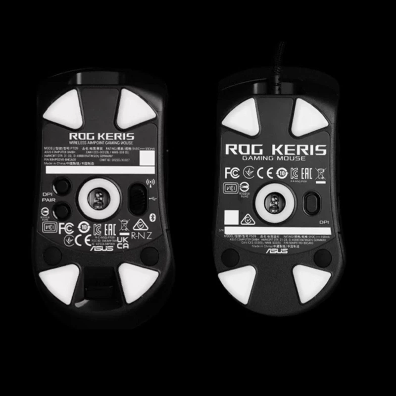 DN59 1Pack Mouse Feet Pedal for ROG III, for ROG Keris Wireless Aim Mouse Feet Glides Mouse Feet Sticker