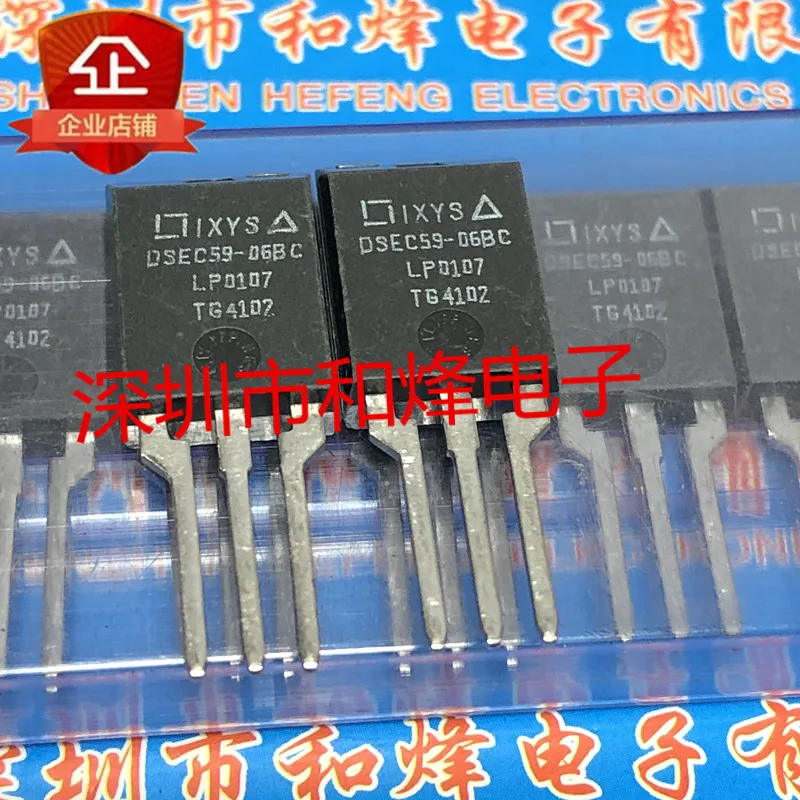 

Бесплатная доставка DSEC59-06BC ISOPLUS220 600V 60A 10 шт.