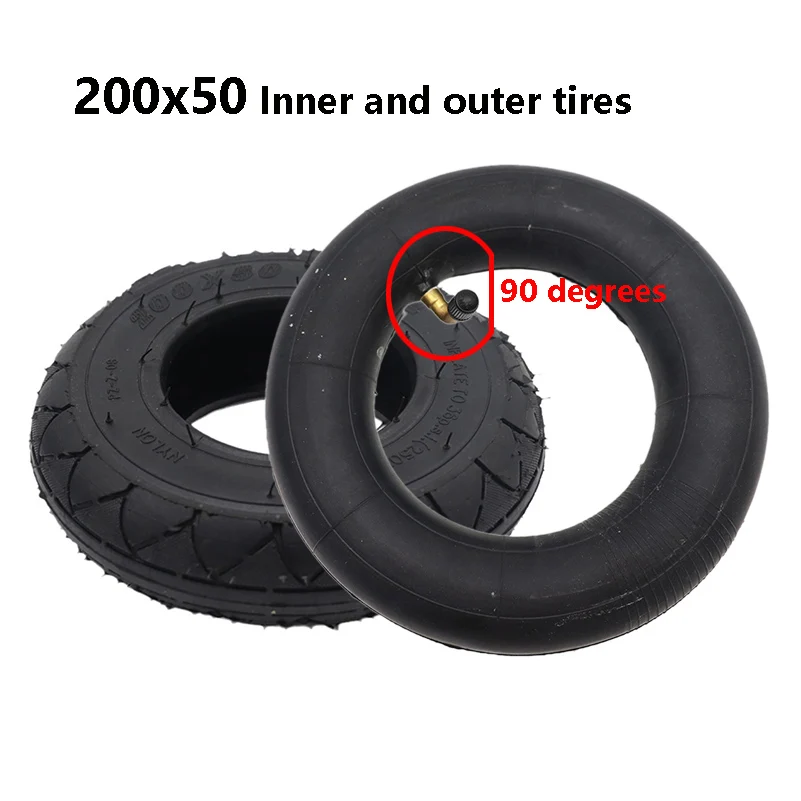 

HOTA Hengtai 200x50 Inner and Outer Tire Small Dolphin Electric Scooter Tire Inner and Outer Tire 200 * 50