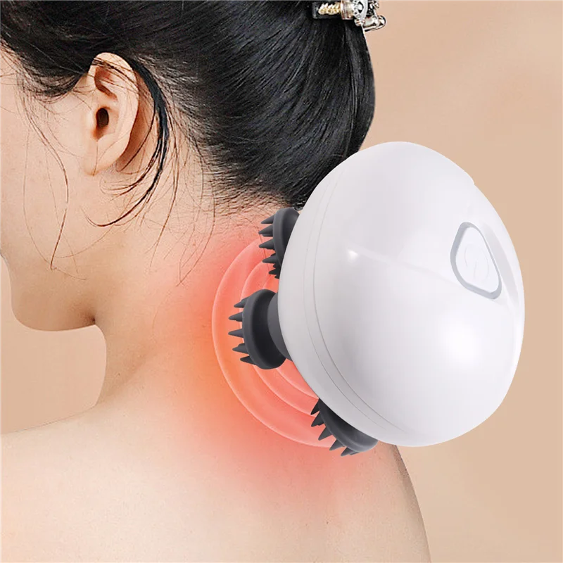 ABVI-Massaggiatore elettrico per tutto il corpo per il rilassamento e impastare i tessuti profondi - Assistenza sanitaria per cuoio capelluto e collo