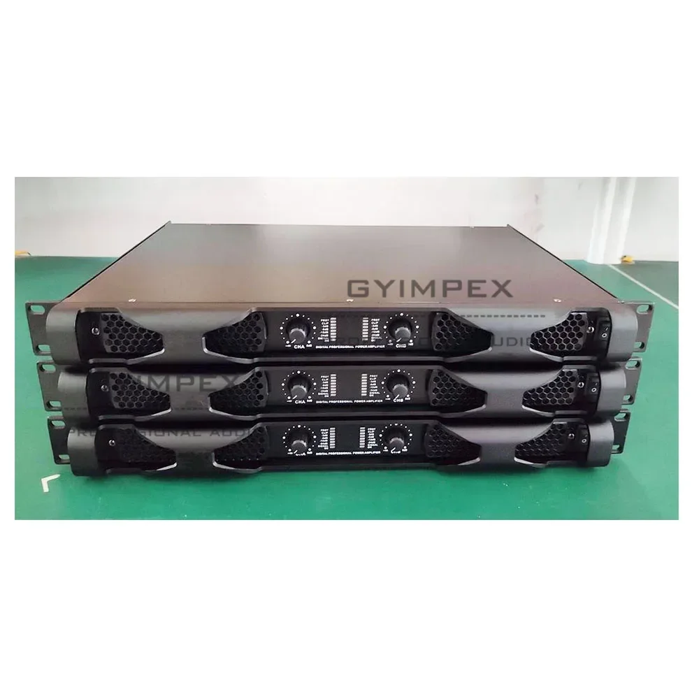 GYIMPEX professional Audio Power Amplifier 1U 2channels class d 650waat amplifier Line Array Amplifier for Theaters Music