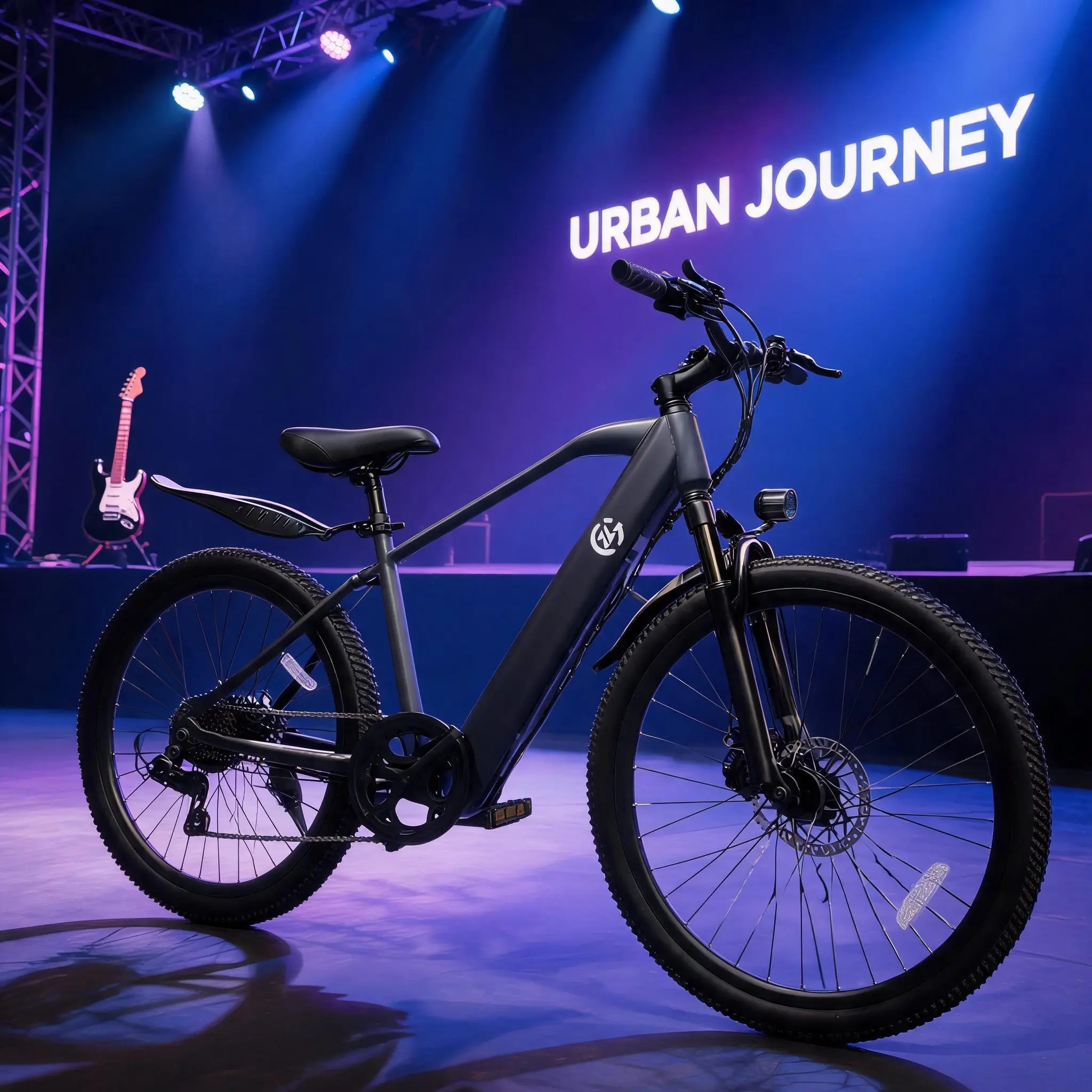 Holiday Gift E-bike, 500W Motor, 26 inch wheel, mechanical disc brake, pedal assist, free lock tool kit & phone mount, ideal seasonal present