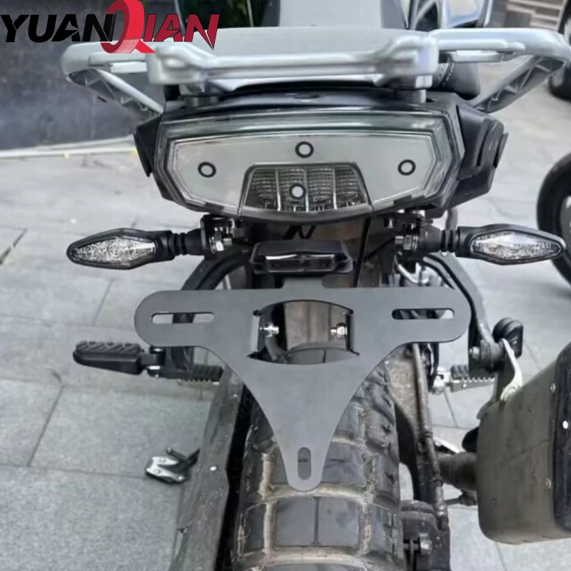 

FOR CFMOTO 450MT 450 MT 2024-2025-2026 Motorcycle Accessories License Plate Holder Bracket Rear Tail Tidy Fender Eliminator Kit