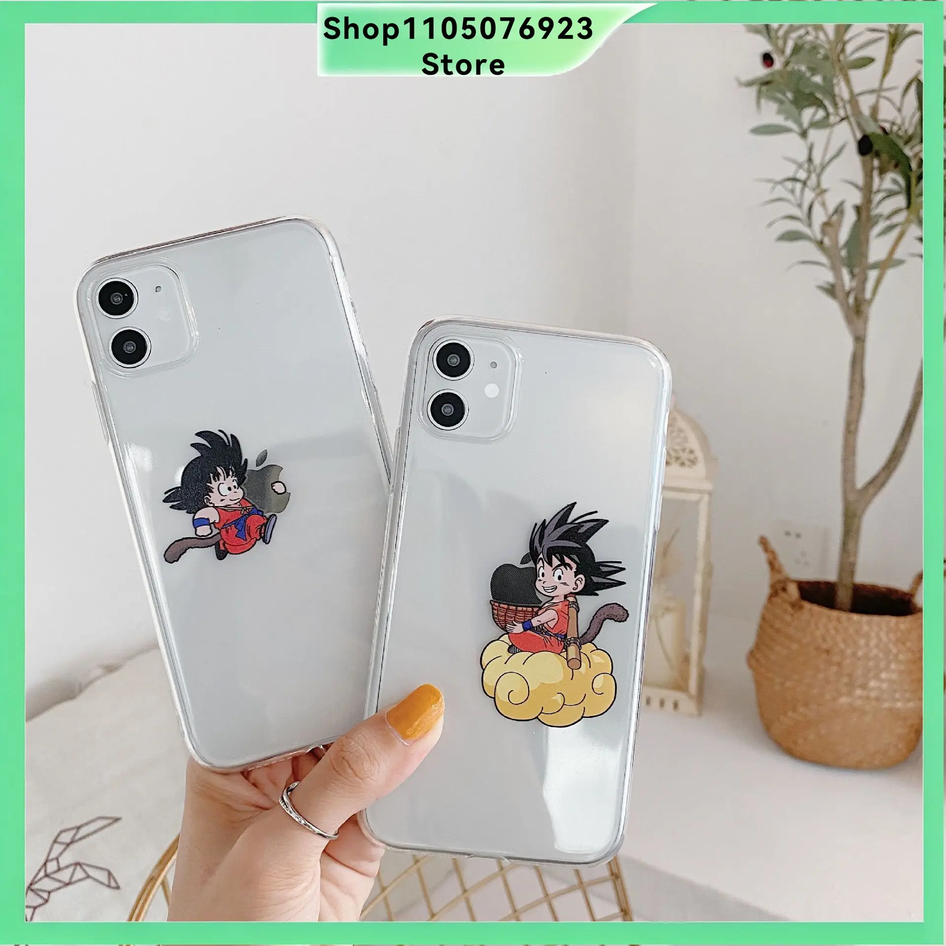 Dragon Ball Goku Handyhülle, Dicke Transparente Stoßfeste Schutzhülle für iPhone 17 / iPhone 17 Pro / iPhone 17 Pro Max