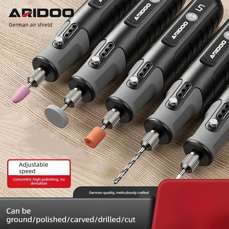 Rechargeable Electric Grinder Engraving Pen Wireless Griding Cordless Electric Drill Set Battery Engraver Mini Rotary Tool
