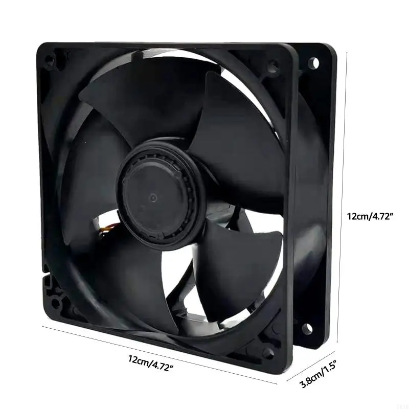 781E 120mm x38mm Pwm PC per computer per ventole custodia 7000 giri / min superiore 12v 4pin per