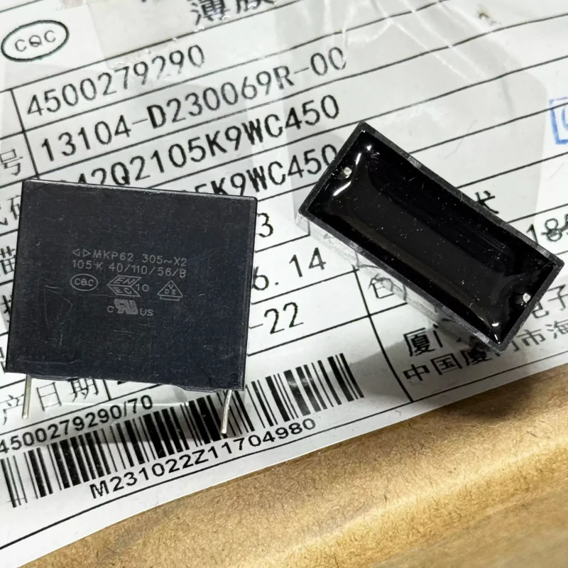 10-100pcs 105K 305V C42Q2105K9WC450 MKP62 305V1UF x2 Xiamen Farah Film Capacitor