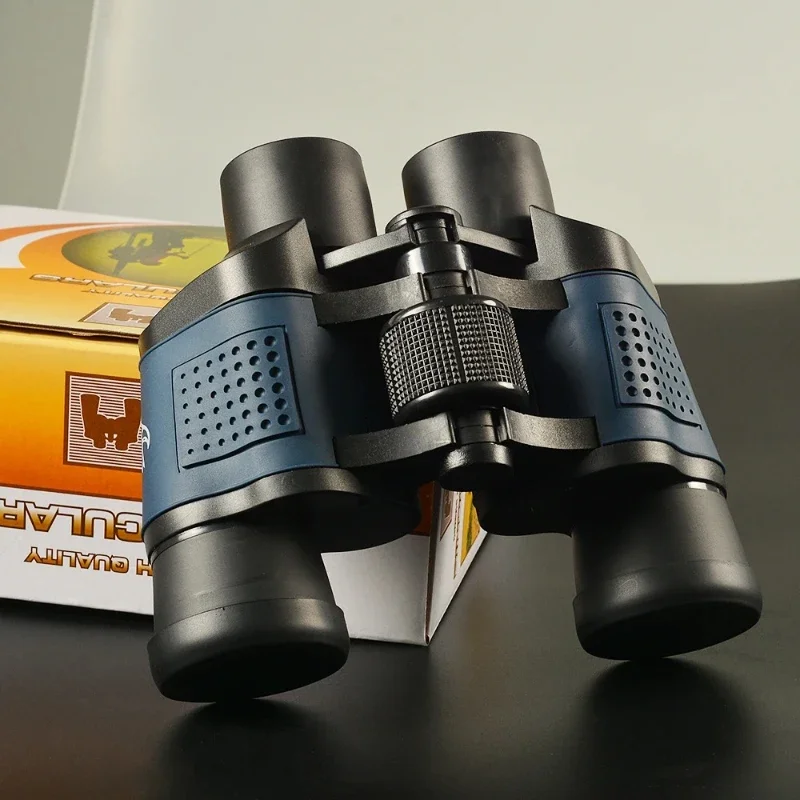 

‌Compact 60X60 HD Binoculars - 3000M Optics, Bak4 Prism & Night Vision for Hiking, Travel, and Surveillance