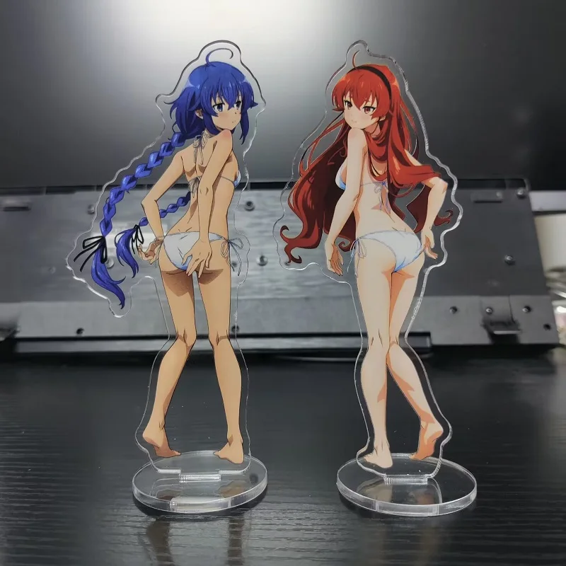 Japan Anime Figures Sylphiette Eris Roxy Migurdia Cosplay Swimwear Acrylic Stands Model Cute Plate Desk Decor Prop Fans Gift