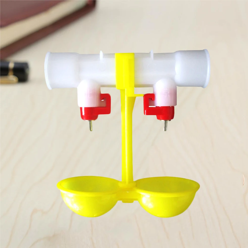 

10pcs Ball Valve Drinking Water Fountain Chicken Drinker Type Fountains Automatic Semi Pet Supplies Poultry Farm