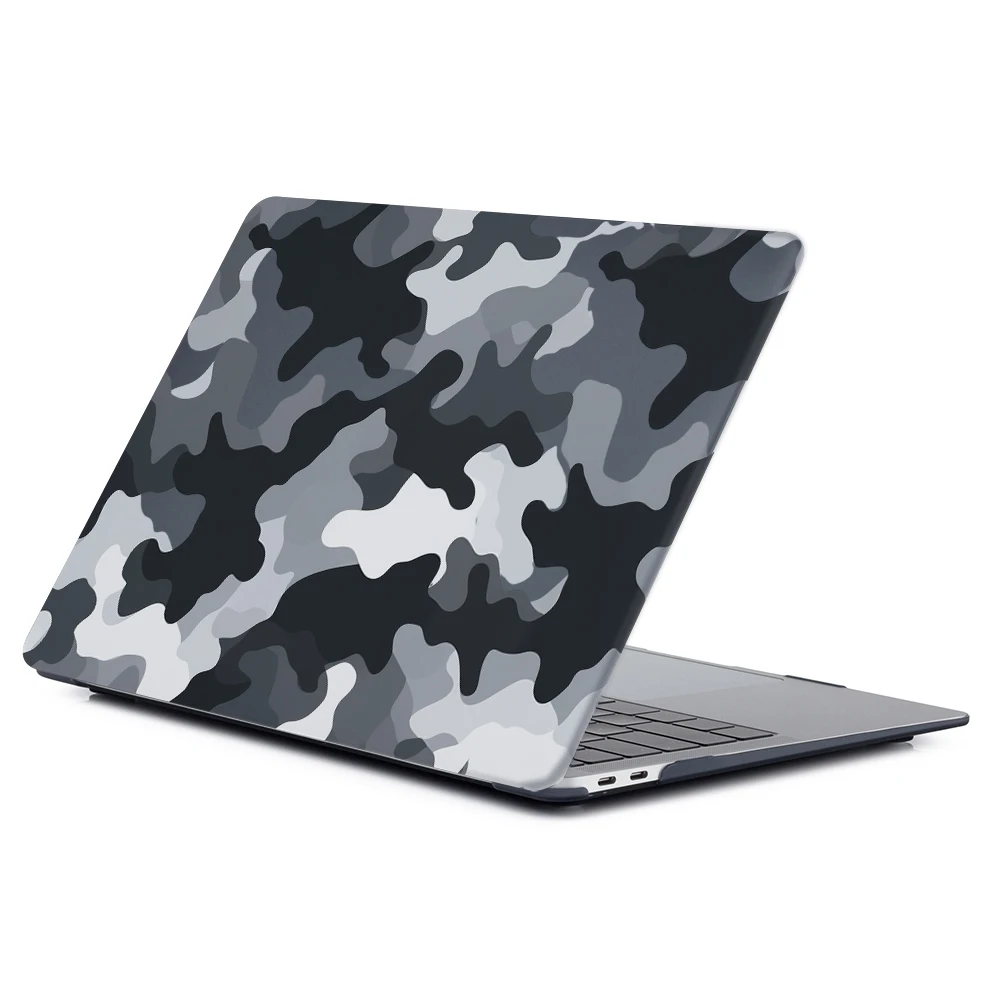 Camouflage Laptop Case for MacBook Neo 13 Case 2026 Model A3404 Funda for MacBook Air 13 M2 M3 M4 M5 Air 15 Pro 13 14 16 M1 Case