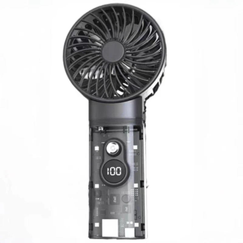 

Handheld Violent Fan USB Charging Brushless Small Fan Internet celebrity Portable High Wind Speed Replaceable Battery