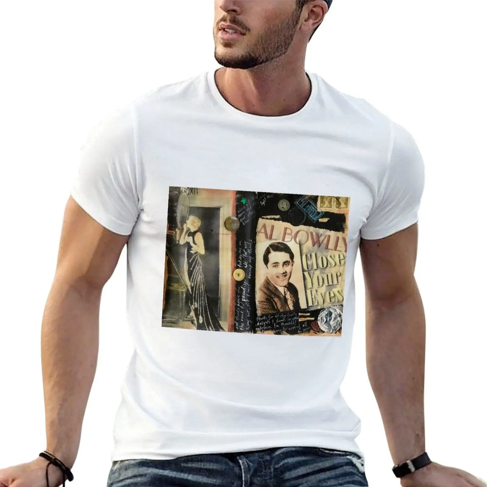 

Close Your Eyes T-Shirt cotton t shirt man cotton t shirts man 100% t shirt man designer T-shirt