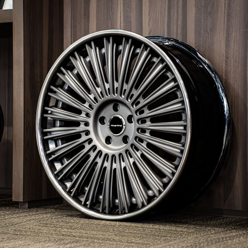 26 Style Custom Luxury Multi Spoke Wheels 16 17 18 19 21 22 23 24 20 Inch Forged Alloy Monoblock Chrome Wheels