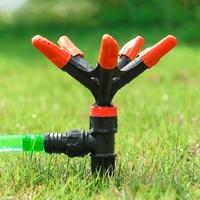 NEW 360 Degree Automatic Rotating Garden Lawn Irrigation Irrigation Area Water Sprinkler Supplies Nozzle Coverage Spray Lar Q5L7