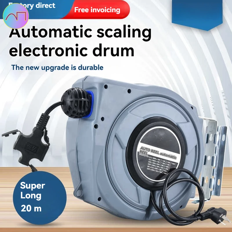 

Automatic Telescopic Drum Electric Drum Reel, Automatic Telescopic Reel, Copper Core Wire Suspension Reel, National Standard Cab
